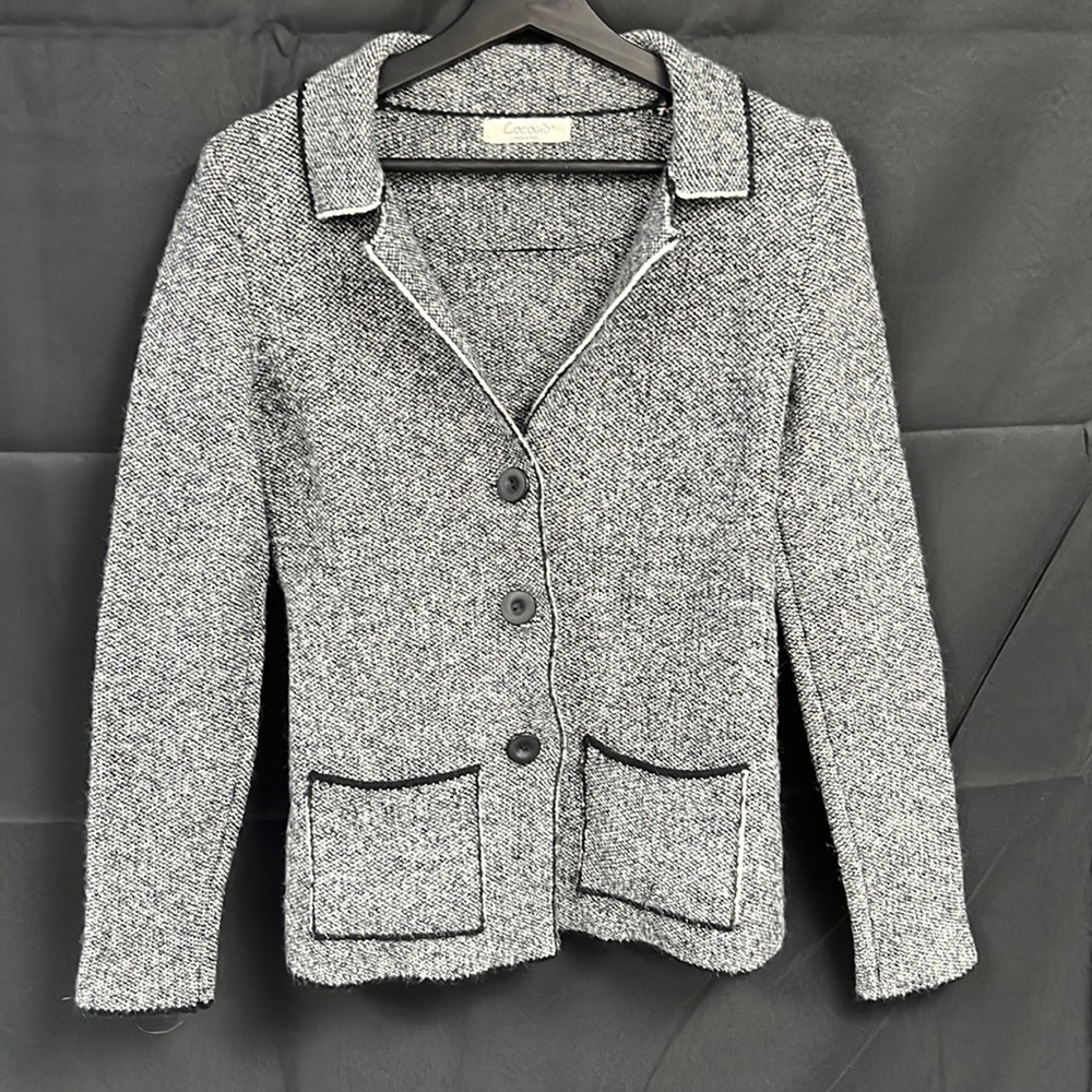 Cocogiò Black & White Women’s Coat (2849)